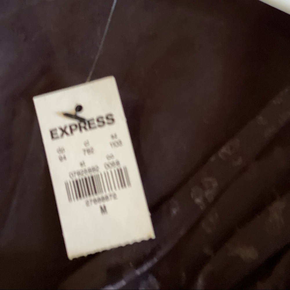 NWT Express Black Wrap Dress